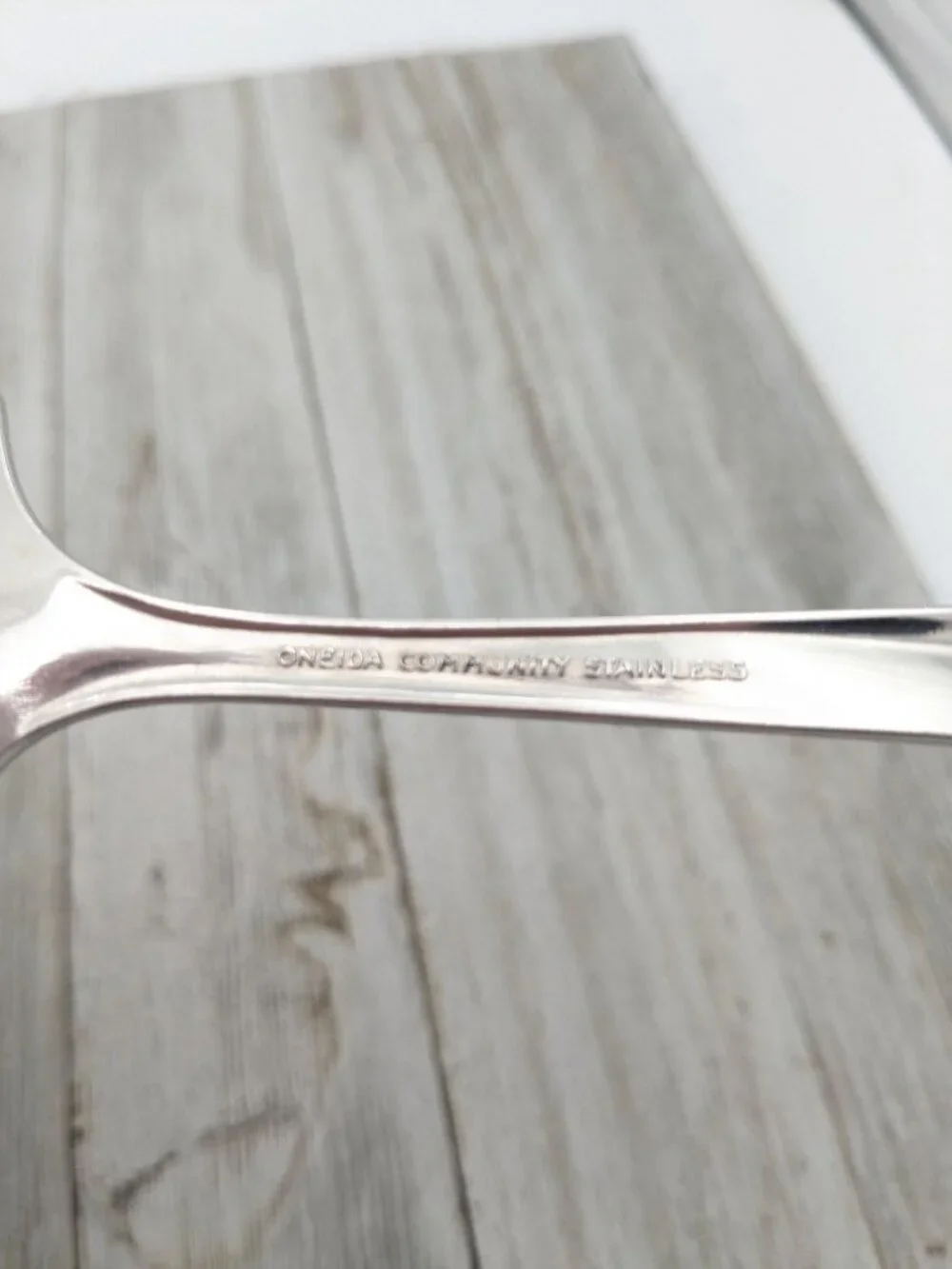 Oneida Community Stainless Steel Star Design Cake Pie Spatula Server 9 1/2